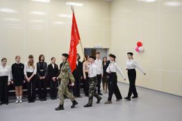 В ухтинских общеобразовательных учреждениях продолжается акция «Знамя Победы»