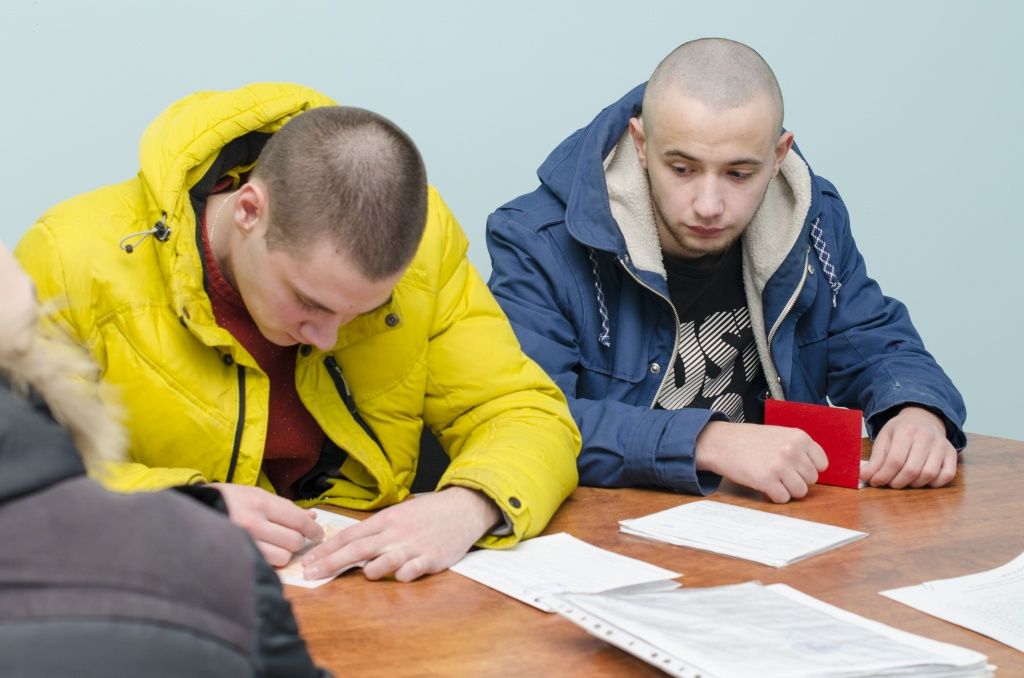 С друзьями на службу