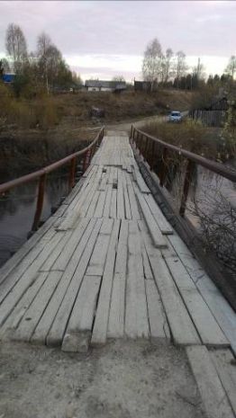 В Кэмдине обсудили ремонт пешеходного моста через реку Легкэм